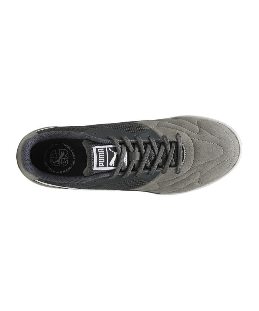 Puma King Top IT 107349 Футбольные, Футзальные и Тренировочные 2024 Теневой Серый Серый Мужские Шиповки, Обувь, Обувь, Весенне-Летние Цвета Белый/Ледниковый (05)
