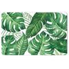 [A1901] - Подставка для столовых приборов "Монстерас" зеленая - 43x28 ​​см