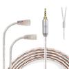 Okcsc JBX Recable Cable 2Pin IE Dedicated IE Series Cable Наушники Cable IE Pin 4 Core Для OFC SENNHEISER Совместим с IE80S/IE80/IE8 и т.д.. 2,5 мм