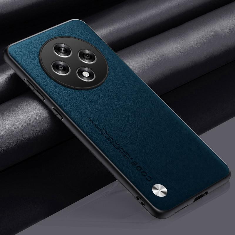For OPPO Reno 12F 11 Pro 10 Pro Plus Luxury Silicone Leather Cover For OPPO A3 Pro A60 A79 A58 Camera Protection Shell Fashion Shockproof Bumper