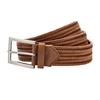 Mens Leather Braid Belt