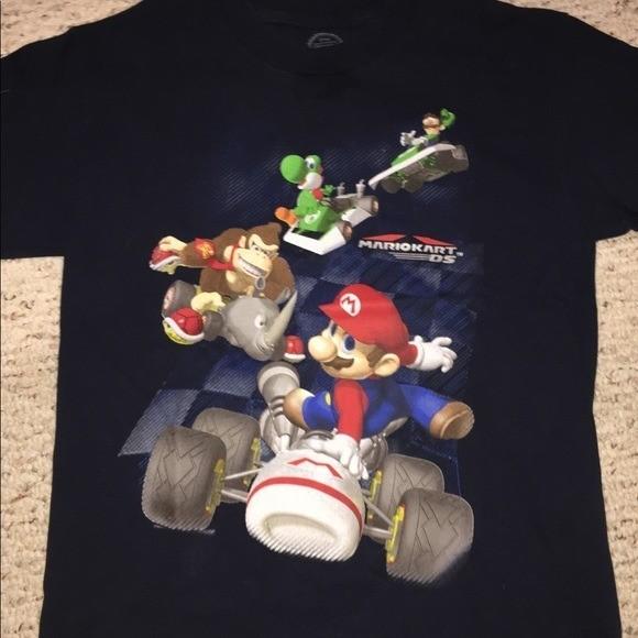 Retro MARIO KART Video Game Graphic Unisex Tee S-5XL
