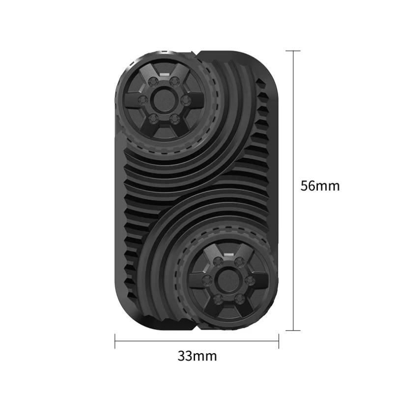Колесо EDC Push Slider Metal Finger Gyro Desk Fidget Toys СДВГ Тревога Облегчение Игры для взрослых Подарки для снятия стресса