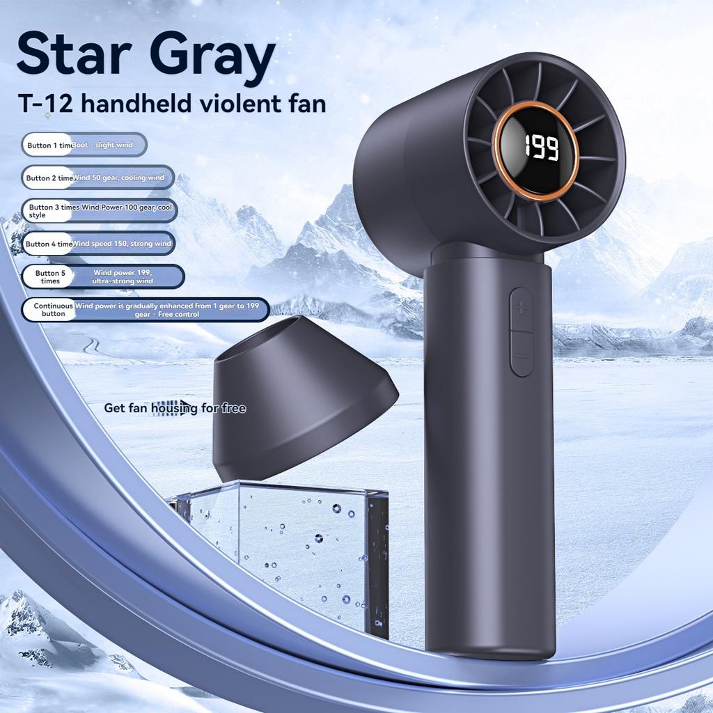 Summer New Usb Rechargeable Mini Portable Handheld Fan High-Speed Cooling For Office Camping Outdoor Use