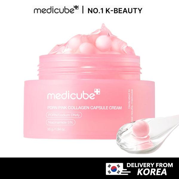 Medicube PDRN Розовый коллагеновый капсульный крем 55 г