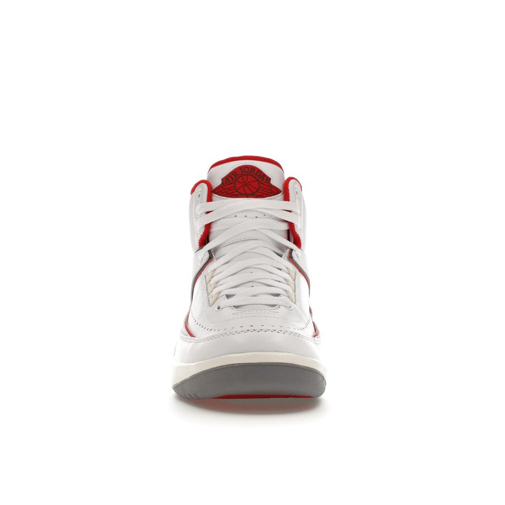 Детские кроссовки Air Jordan 2 Retro GS Origins White Fire-Red Fir DQ8562-101