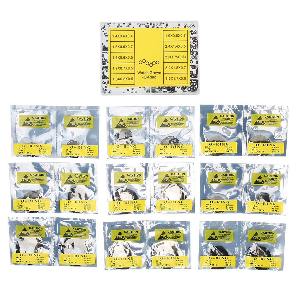 Заводная головка часов Водонепроницаемое кольцо Уплотнительное кольцо Водонепроницаемые уплотнители Инструменты для ремонта часов