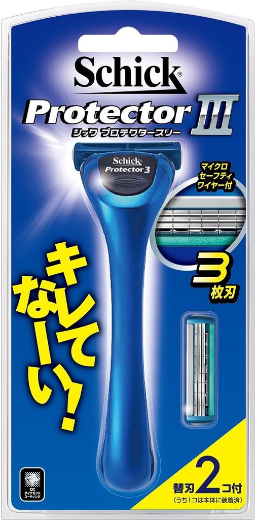 SCHICK Protector Three Holder 2 запасной (с лезвиями)