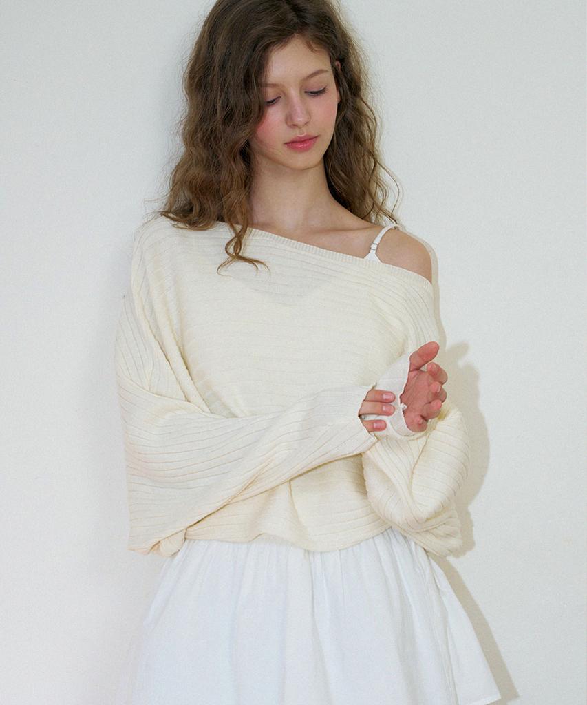 LETTERA 2Way Off-Shoulder Bolero_2Color