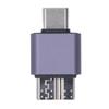 Micro B To USB C Adapter High Speed USB 3.0 Micro B To USB Type C Male Convert Connector for Galaxy