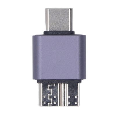 Адаптер Micro B - USB C, высокоскоростной USB 3.0, разъем-переходник Micro B - USB Type C для Galaxy