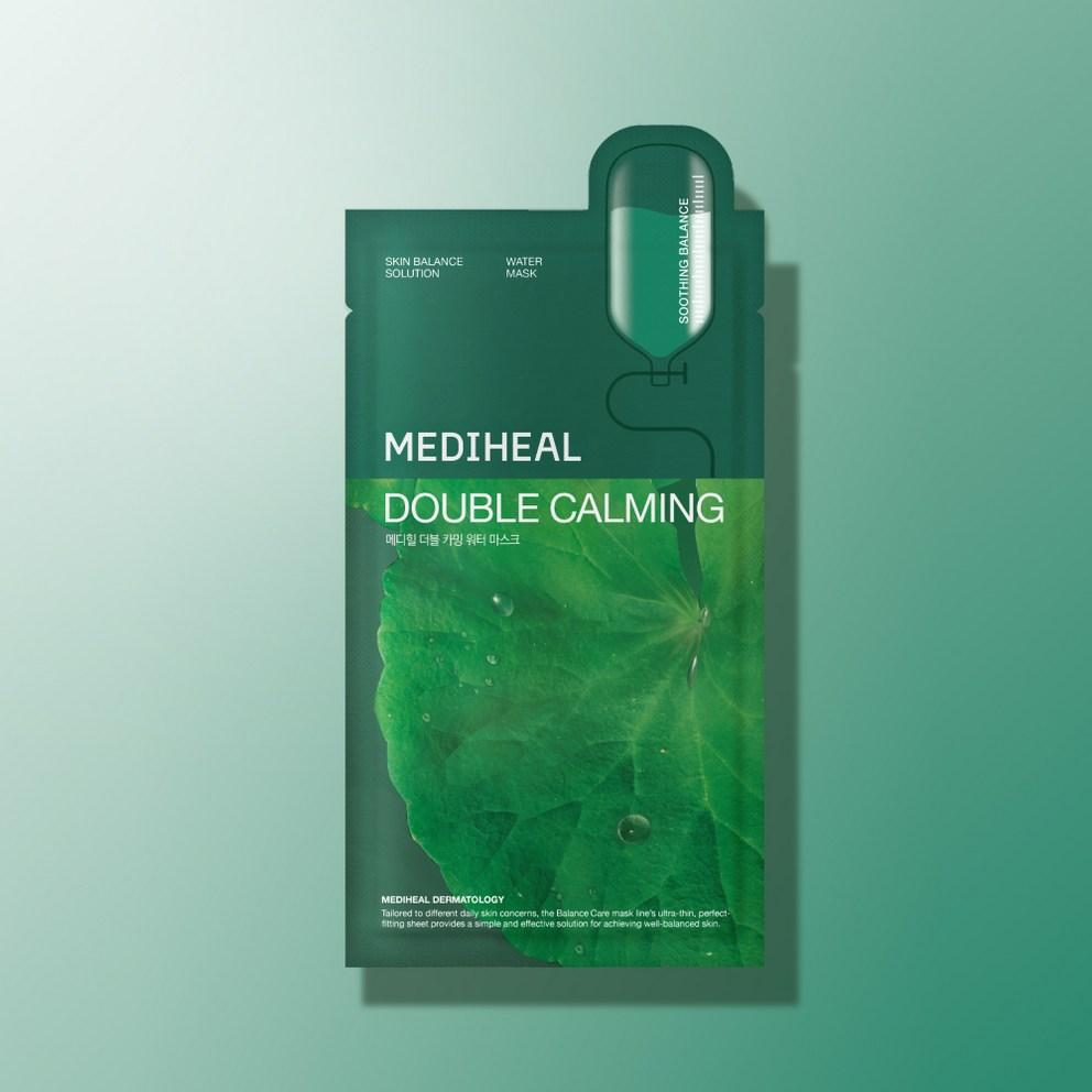 Mediheal Двойная успокаивающая маска-ткань 20 мл