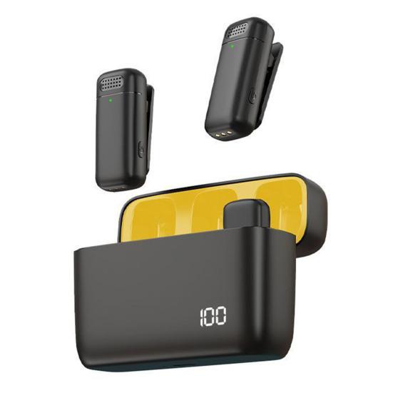 Беспроводной микрофон Yousheng с низкой задержкой, быстрое подключение, шумоподавление, Plug-Play, миниатюрный перезаряжаемый петличный микрофон