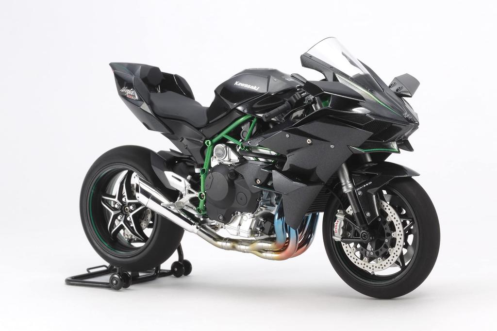 Tamiya Серия Мотоциклы 131 Kawasaki Ninja H2R Пластиковая Модель 14131 1/12 №