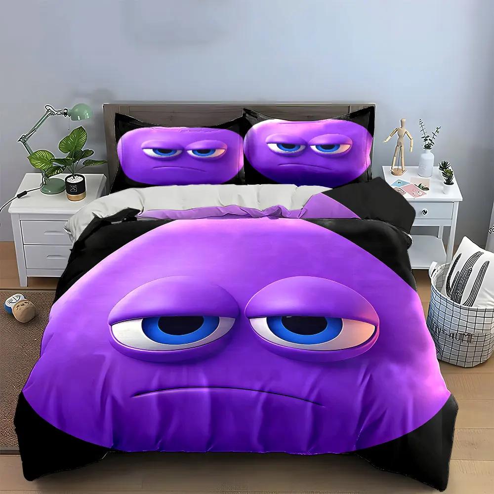 "Purple Emotion Decorative Set" Soft Comfortable Duvet Cover Bedding Set Included 1*Duvet Cover & 2*Pillowcases, gift