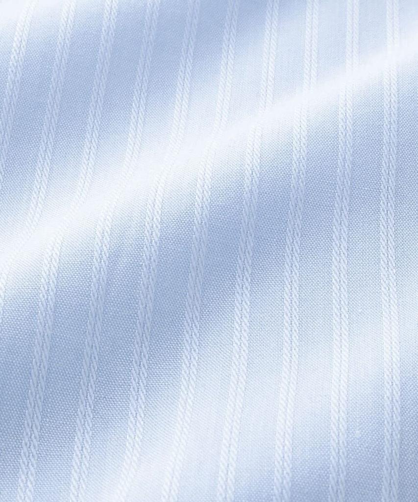 Nissen Dobby Weave Regular Collar Shirt with Buttons To Prevent Size LL Shirt/Blouse, Shape-Retaining (Regular Bust, Peeking), Pink,