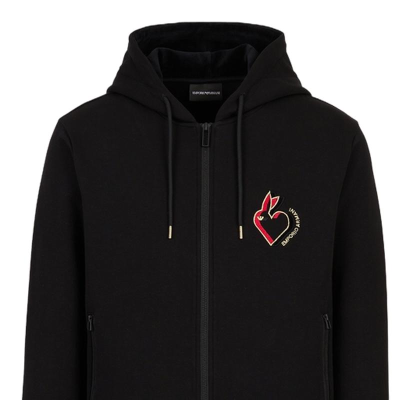 EMPORIO ARMANI Sweatshirt Men's Black 3R1MBK-1JHSZ-0999