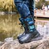 Новая утолщенная водонепроницаемая хлопковая обувь для рыбалки, нескользящие и теплые зимние толстые зимние сапоги с высоким бочком для рыбалки