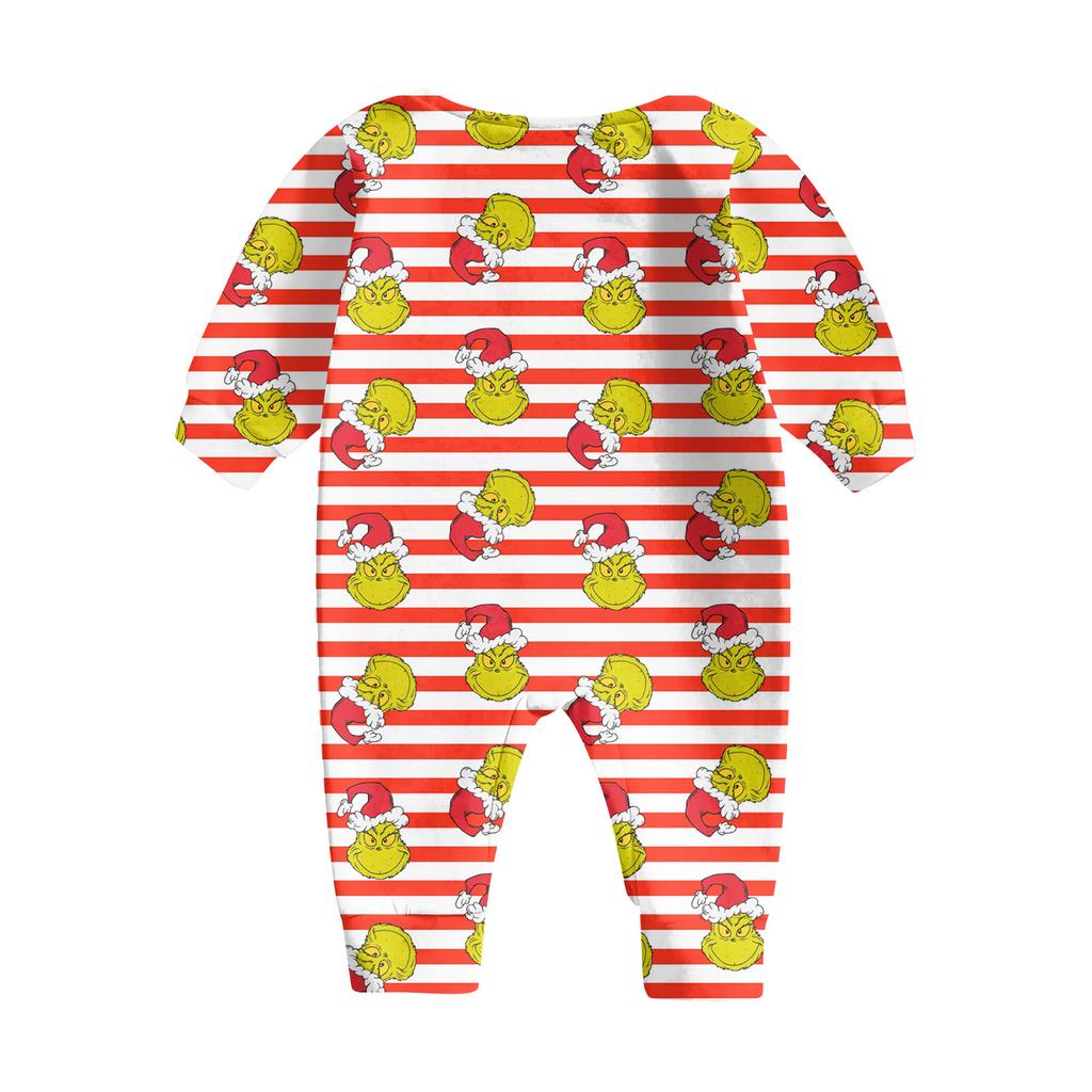 Комплект из топа и брюк с рождественскими принтами для всей семьи Одинаковые комплекты для всей семьи