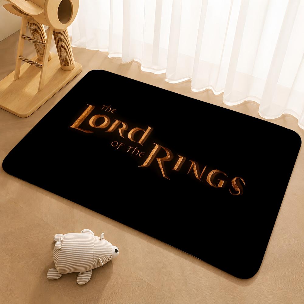 The Lord of the RingS Floor Mat Floor Mat Soft Flannel Non-Slip Door Rug for Living Room