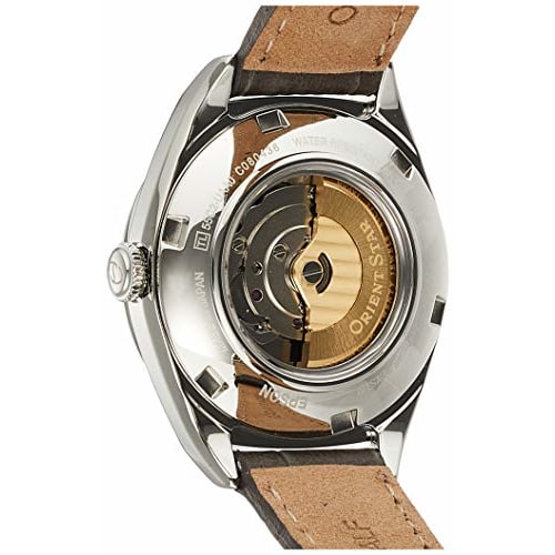 Orient Star RK-ND0103N Women's Semi-Skeleton Automatic Watch with Open Heart Design, Made In Japan, 2-Year Manufacturer's Warranty, Pink