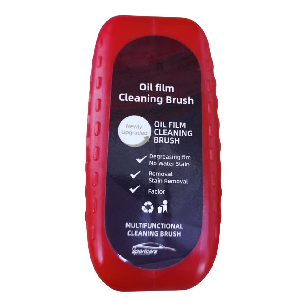 Очиститель лобового стекла автомобиля Удаляет грязь и масляную пленку Средство для чистки автомобильных стекол Губка Щетка Мощное удаление масляной пленки и пятен на лобовом стекле