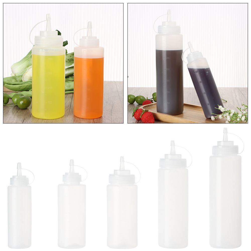 Инструменты Диспенсер для приправ Многоразовый контейнер Бутылочки для приправ Бутылка для соуса