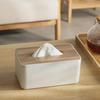 Japanese Style Wooden Tissue Box: Multifunctional Desktop Storage Solution