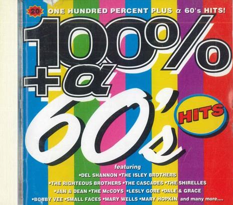 CD РАЗНЫЕ - 100%+а Хиты 60-х TECX20782 TEICHIKU RECORD 1994 Япония Поп Б/у