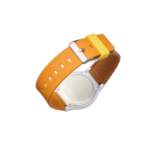 Citizen Q&Q Аналоговые часы для девочек, Канахей Винни-Пух (Медовая вечеринка), Водонепроницаемость 10 АТМ, Уретановый ремешок, V06A-511VK, Коричневый