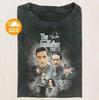 Футболка The Godfather Part II Comfort Colors, Винтажная футболка с изображением мафиозного фильма, Ретро унисекс футболка 70-х