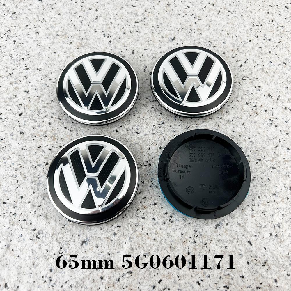 VW 4pcs 56MM 60MM 65MM Car Wheel Center for Volkswagen VW GTI ABT Golf 5 6 Polo Passat Tiguan CC Bettle Touran Scirocco Sharan SR32 zs5