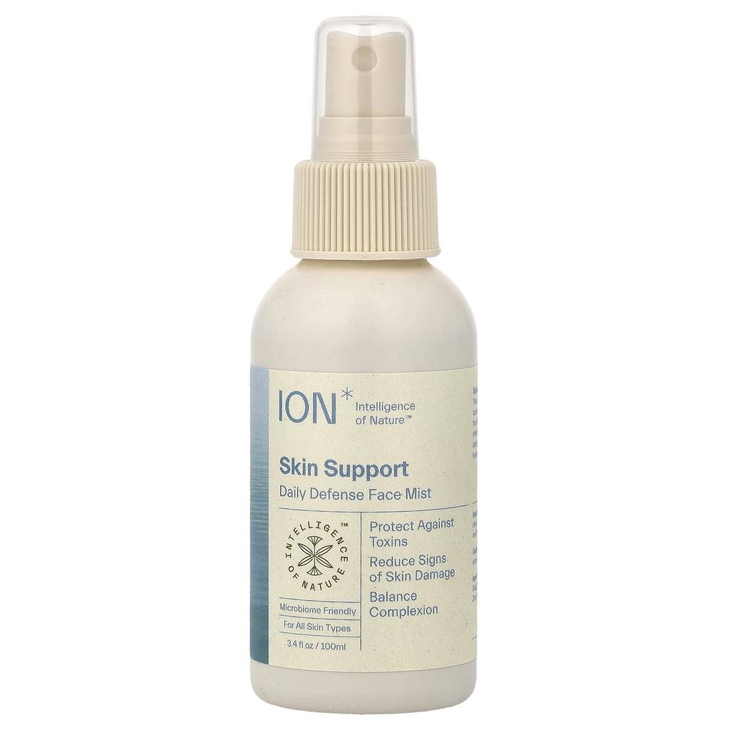 ION Intelligence of Nature Skin Support, Daily Defense Face Mist, All Skin Types, 100ml (3.4 Fl Oz)