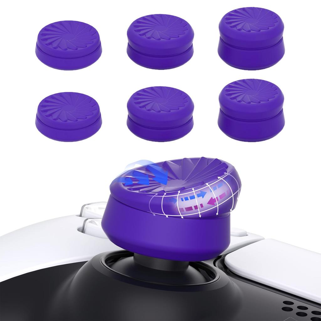 PlayVital Thumb Cushion Cap Cover Thumb Grip для PS5 PS4 Thumb Stick Grip Cover для Xbox Core Xbox One Elite Series 2 Wireless Thumb Grip Cap для