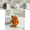 Adorable Plush Cat Keychain With Bell Cute Japanese Style Bag Charm Soft Toy