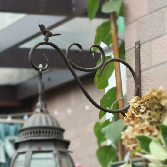 Металлический настенный крючок с покрытием, вешалка для растений, настенный крючок в виде силуэта животного, антикоррозийный кронштейн для подвешивания растений в помещении и на открытом воздухе, кормушки для птиц, фонари