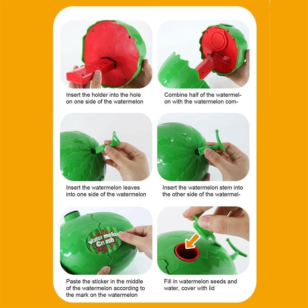 Watermelon Game, Dont Crack The Watermelon Game, Board Game Toys Surprise Joke Trick Prank Toys Trick Joke