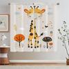 Жираф Детская комната Шторы для гостиной Подхваты для оконных штор Таможенная бесплатная доставка Товары Дом и украшения