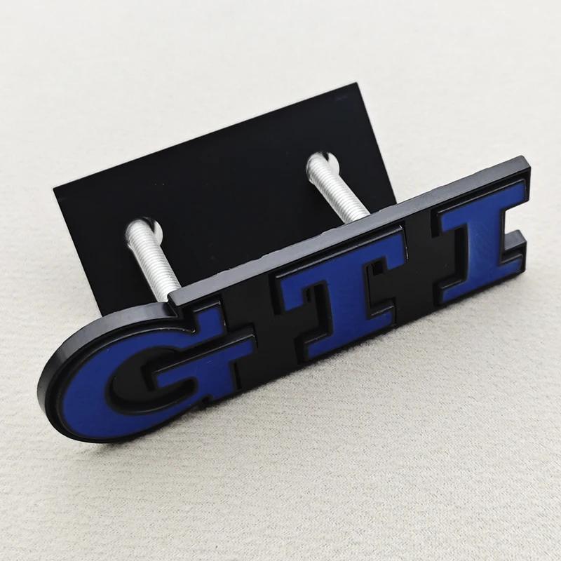 Golf 3 4 MK3 MK4 2026 Hot For VW VOLKSWAGEN 3D Metal Logo GTI Car Front Grille Badge Emblem For Volkswagen Polo Typ 9N3 6R AW Go