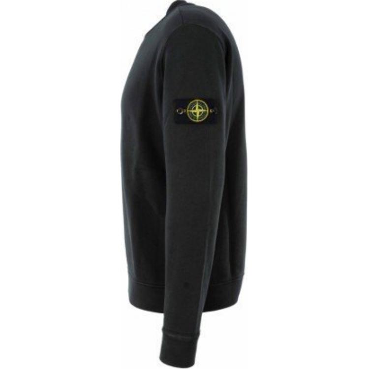 STONE ISLAND Окрашенная толстовка Свинцово-серый Мужские топы 811561241-V0162
