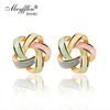 Stud Earrings for Women Brincos Fashion Bijoux Flower Boucle D'oreille Femme Accessory Jewelry