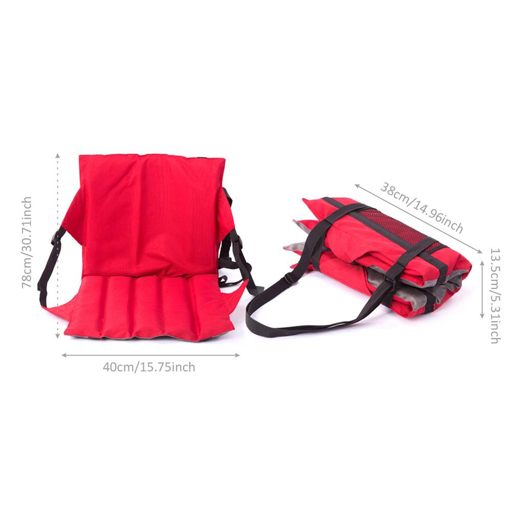 Портативный коврик для кемпингового кресла, складная подушка для спинки, легкое уличное садовое одинарное ленивое кресло, сиденья для пикника и стадиона, стулья