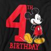 Disney Childrens/Kids Mickey Mouse Shirt 4th Birthday Hoodie
