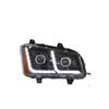 Совместимо с светодиодной фарой J6P500, улучшенная двойная линза, суперяркая лазерная