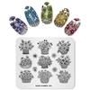 kads Flower 024 Bouquet Cute Flowers Nail Stamp Tools Nail Stamping Plate Manicure Plates for Nail Decorations