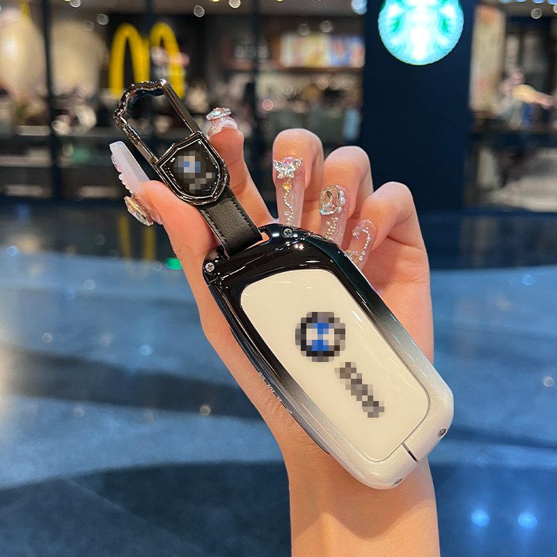 Для BMW Серии X1 X3 X4 X5 X6 1 2 3 5 7 G20 G02 G05 G31 G23 F34 F15 F40 IX3 Чехол для брелока автоключ Брелок Чехол для ключа