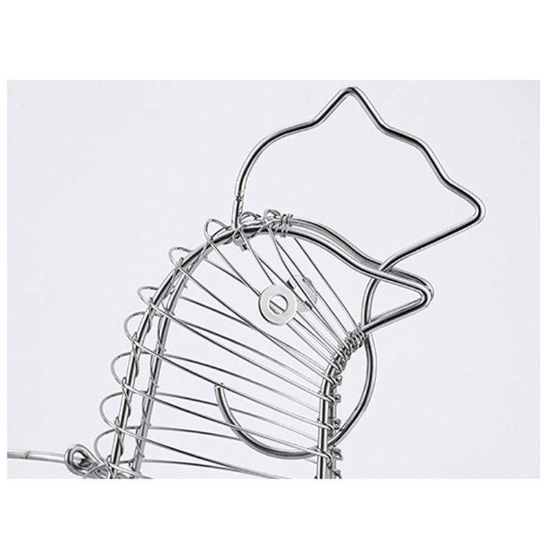 Форма курицы цыпленка хранения корзин для яиц металла провода винтажная деревенская с ручкой