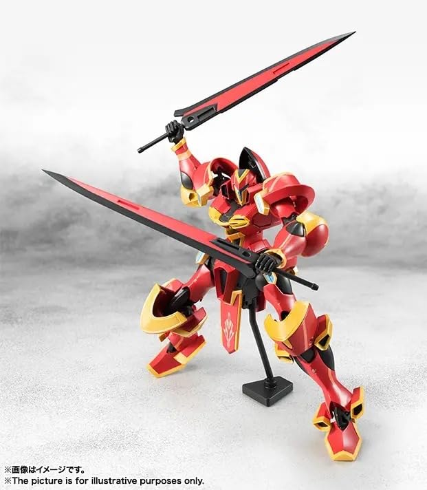 TAMASHII NATIONS ROBOT SPIRITS TRI Knights Magic approximately 130mm ABS PVC painted action figure & [SIDE SK] Guer, &