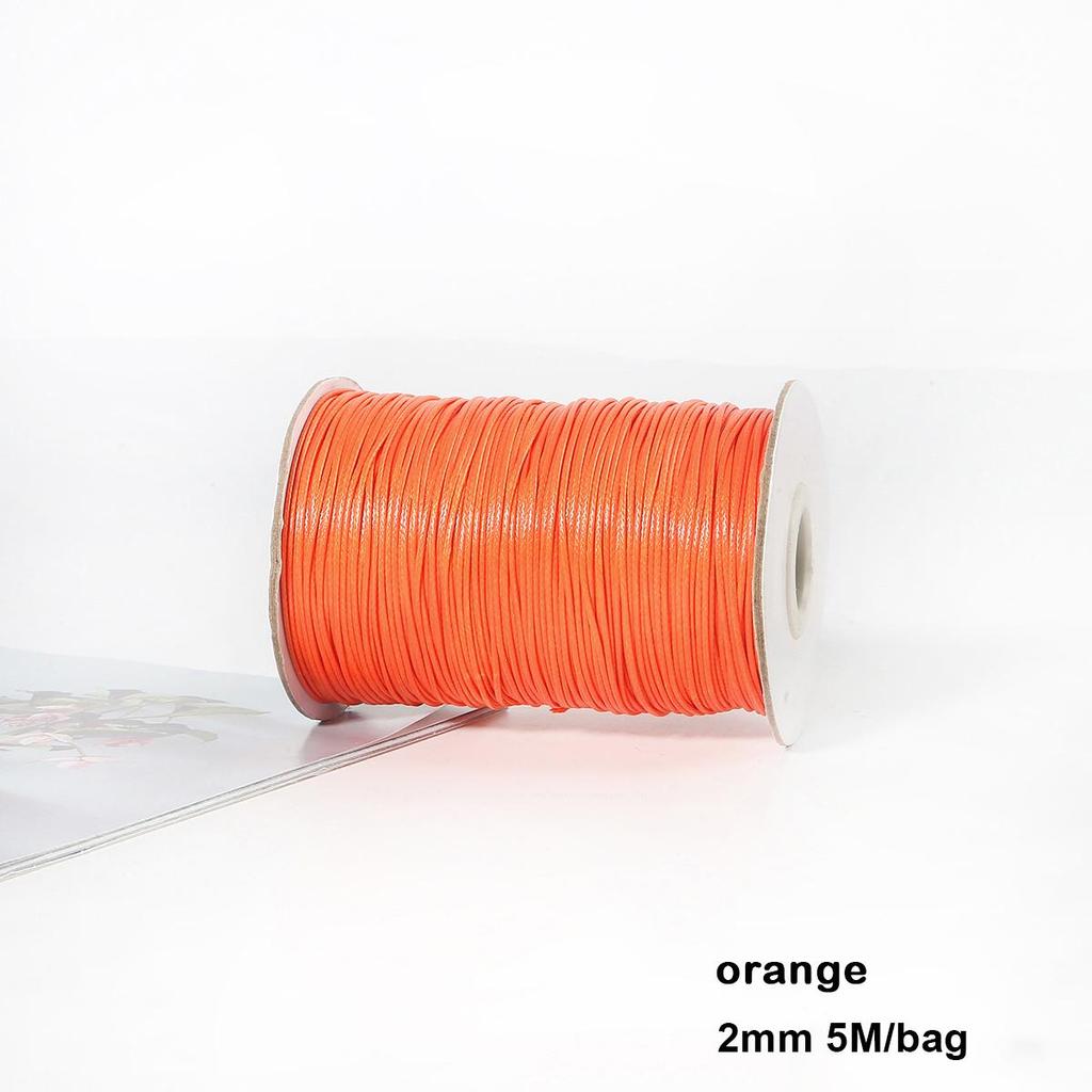 Разноцветные вощеные хлопковые шнуры для макраме, ювелирные бусины, изготовление ювелирных изделий своими руками