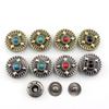 Retro Metal Snap Button Press Studs Fasteners for Clothes Bag Leather Craft Decor Buckle Garment DIY Handmade Sewing Accessories